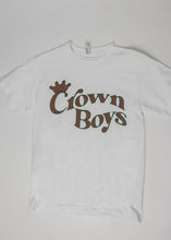 Load image into Gallery viewer, CROWN BOYS GREEN AND BROWN TEE
