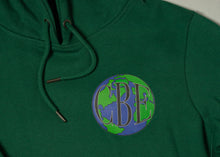 Load image into Gallery viewer, CBE WORLD HOODIE GREEN
