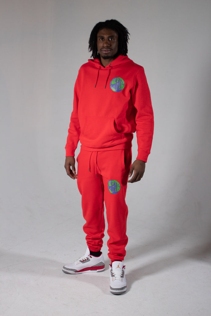 CBE WORLD HOODIE RED