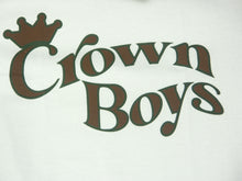 Load image into Gallery viewer, CROWN BOYS GREEN AND BROWN TEE
